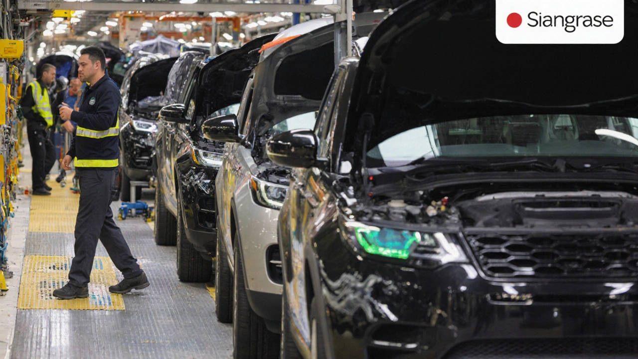 Jaguar Land Rover पर साइबर हमला: कारखाना बंद, 200,000 नौकरियों पर खतरा