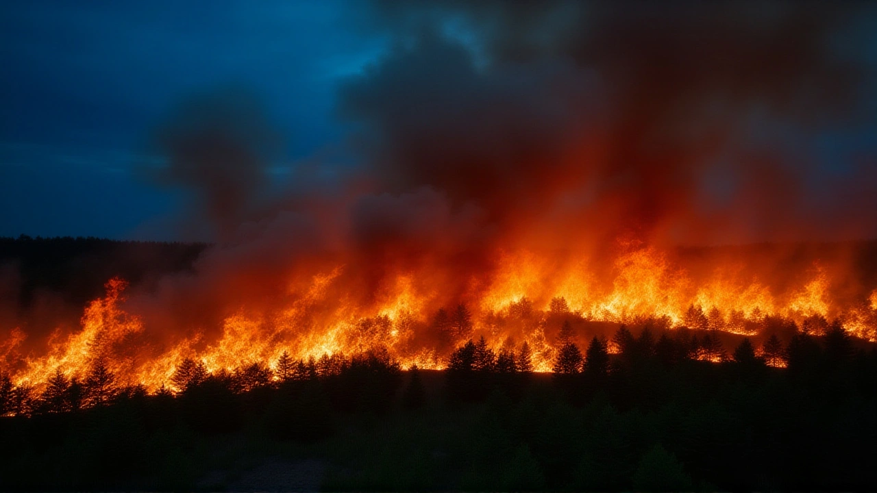 कनाडा में भीषण वन आग, मिशिगन सहित अमेरिका के कई राज्यों पर भारी प्रभाव